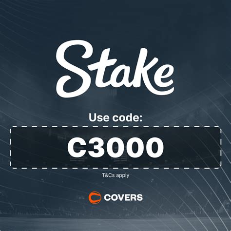 Stake Promo Code 'C3000' for $3,000 Deposit Match 2025.